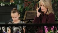 Marlena sits with Rachel in Horton Town Square | Image: JPI